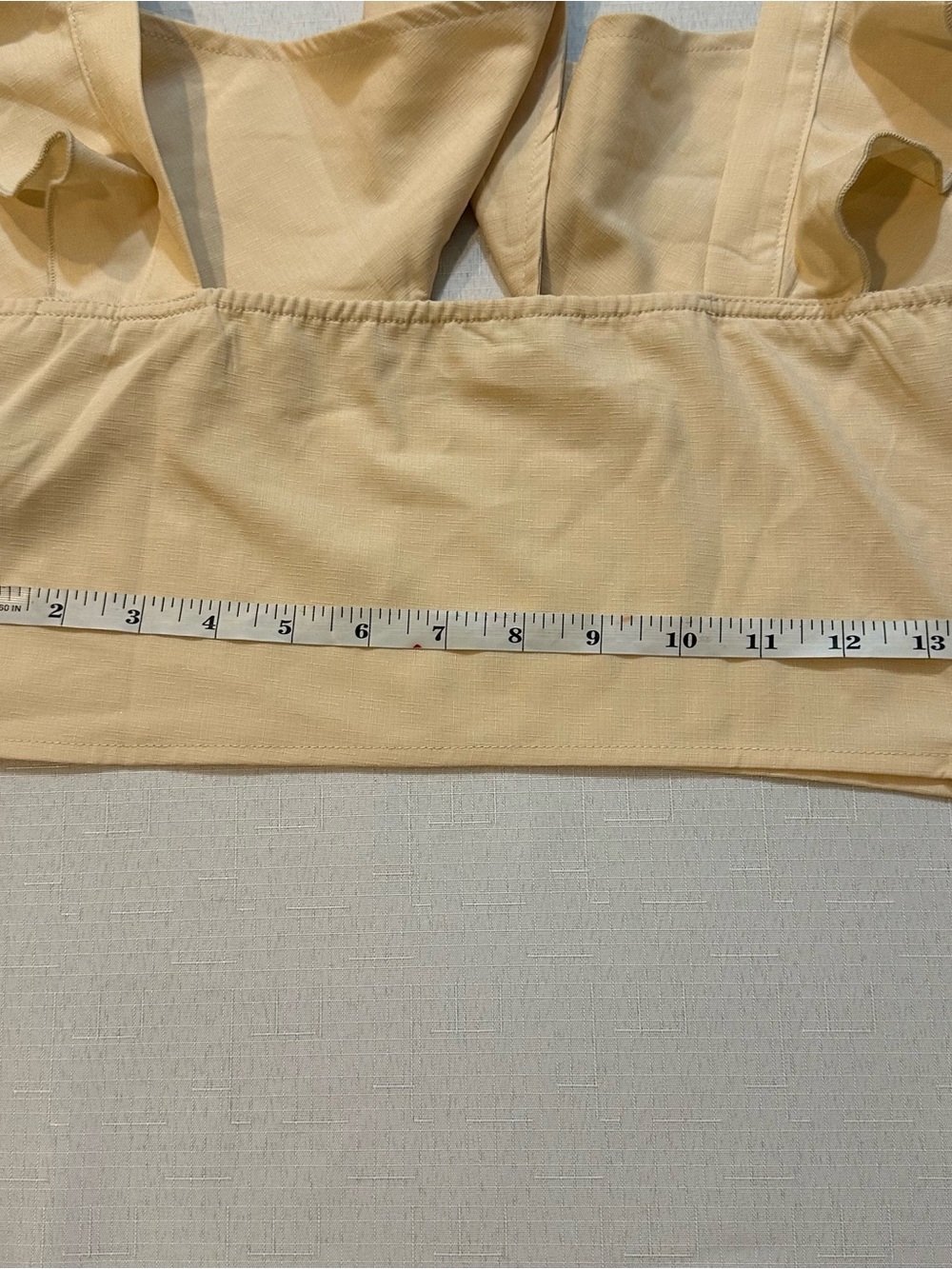 Cider Beige Tie Front Crop Top Size M NWT - Picture 15 of 15